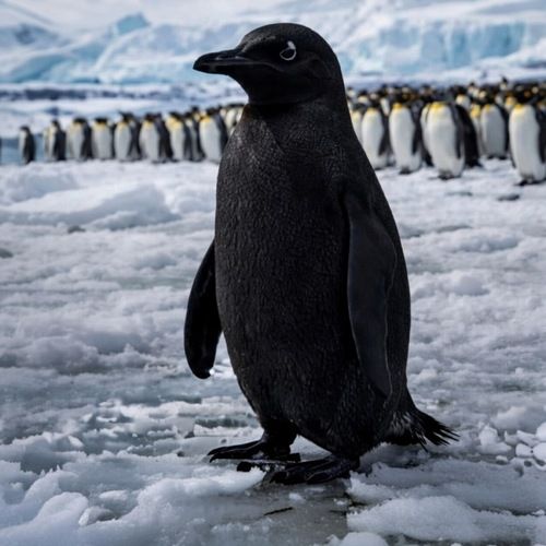 The Black Penguin