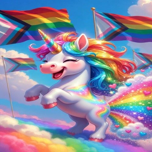 Farting Pride Unicorn